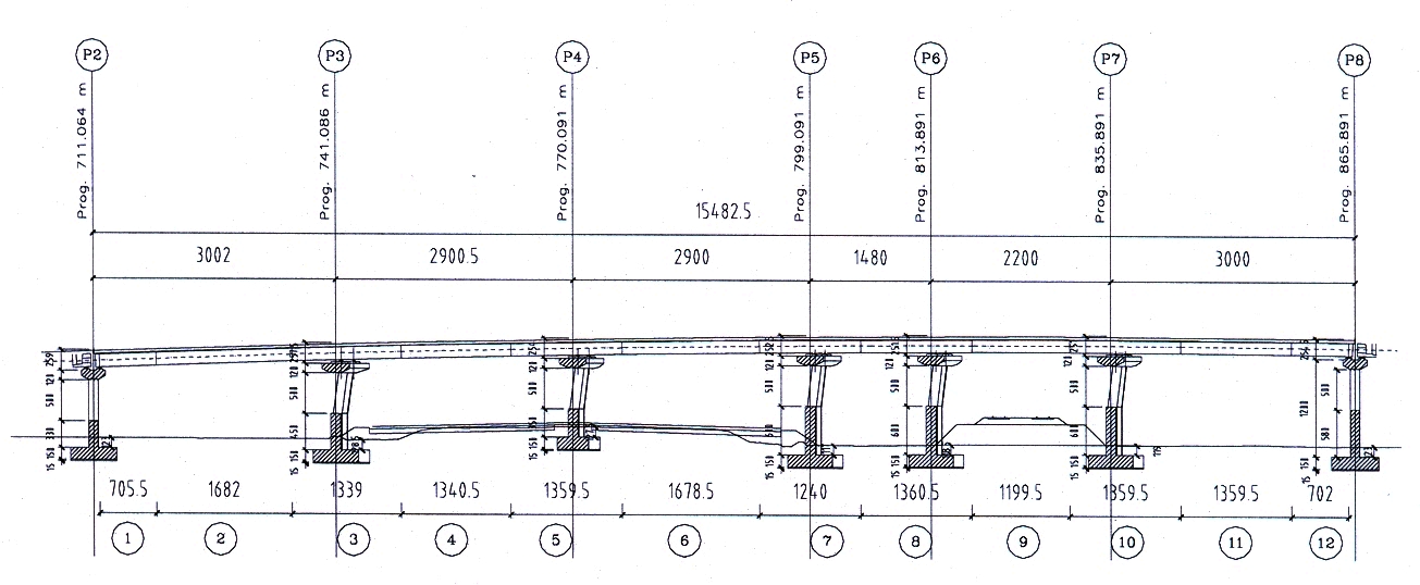 Collaborazione con CP Eng - Schema di ponte